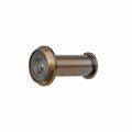 Pamex 180 Degree Door Viewer for 1-3/8in to 2-1/4in Door Antique Brass Finish DD01180AB